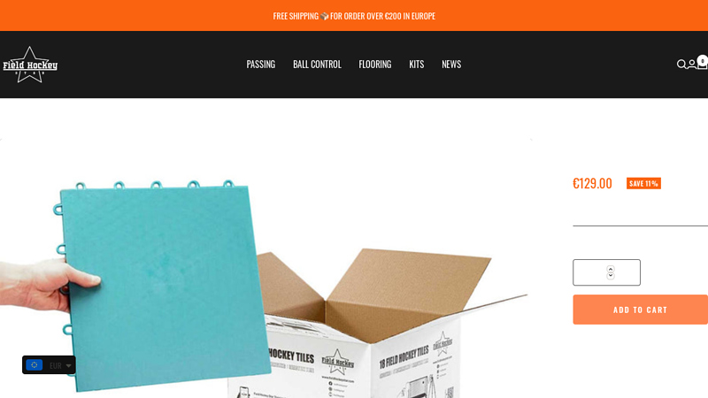 Field Hockey Flooring Tiles