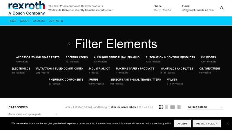 Filter Elements Bosch Rexrot