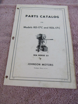 Find Johnson Evinrude Outboard Motor Parts by Year: 1955