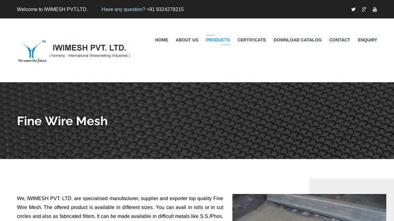 Fine Wire Mesh