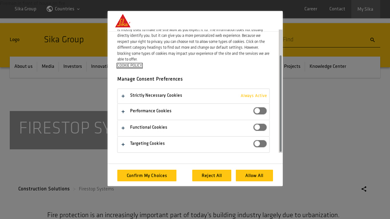 Firestop Systems