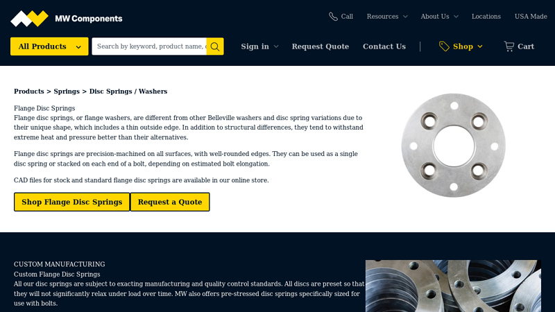 Flange Washers