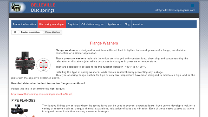 Flange Washers