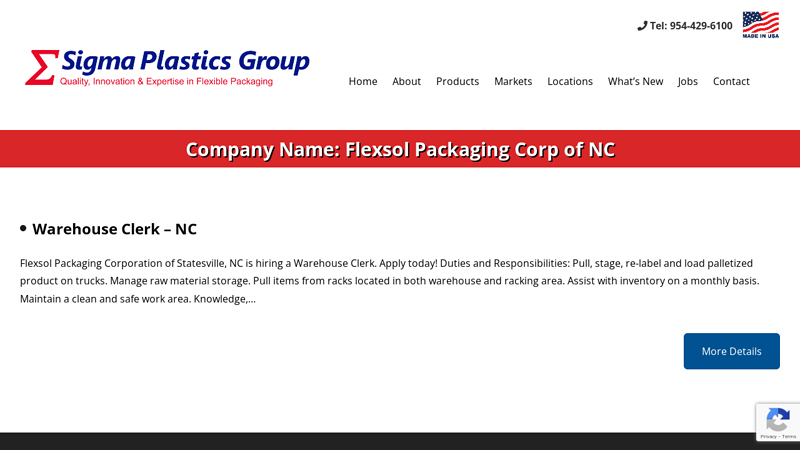 Flexsol Packaging Corp of NC Archives