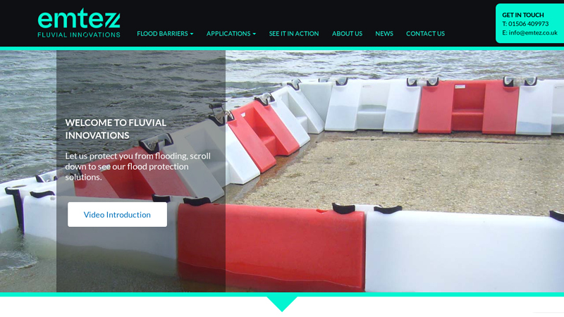 Flood Barriers, Flood Defences & Flood Protection