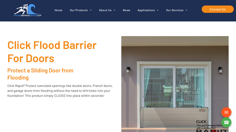 Flood Gate Flood Barrier