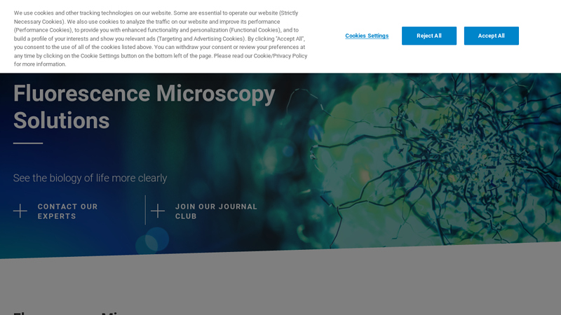 Fluorescence Microscopy Solutions