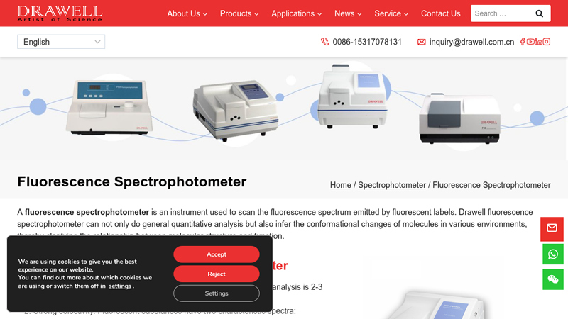Fluorescence Spectrophotometer
