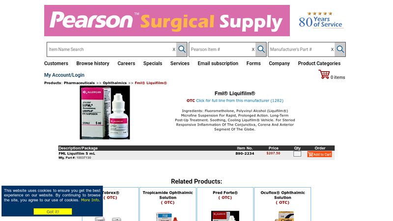 Fml® Liquifilm® ( OTC)