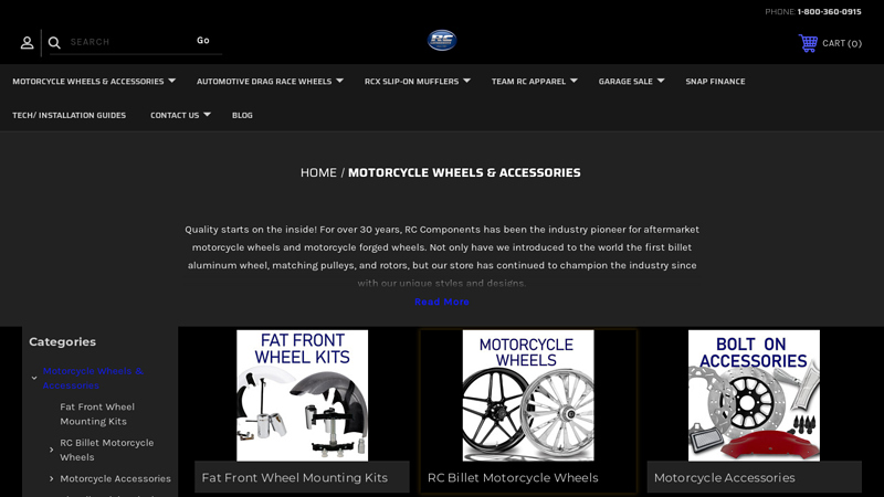 Forged Wheels & Custom Motorcycle Wheels