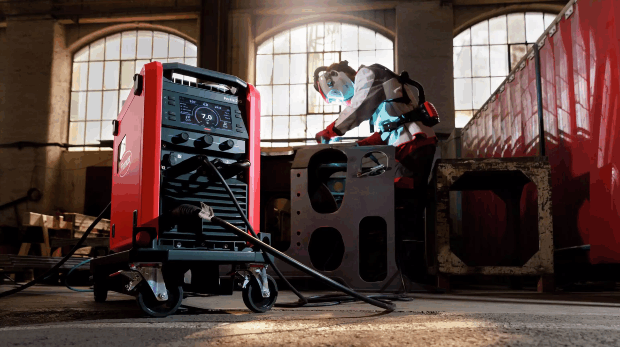 Fronius welding machines and welding equipment