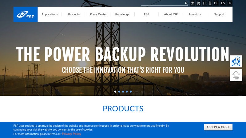 FSP TECHNOLOGY INC. |AC/DC Power Supply Manufacturer