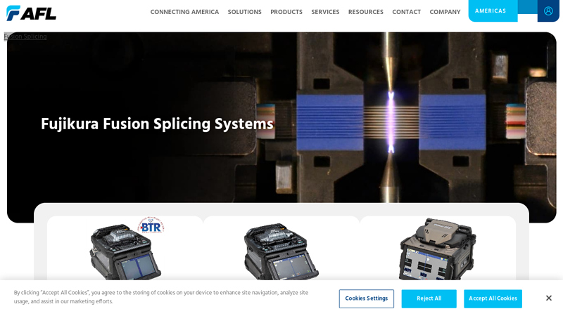 Fujikura Fusion Splicing Systems