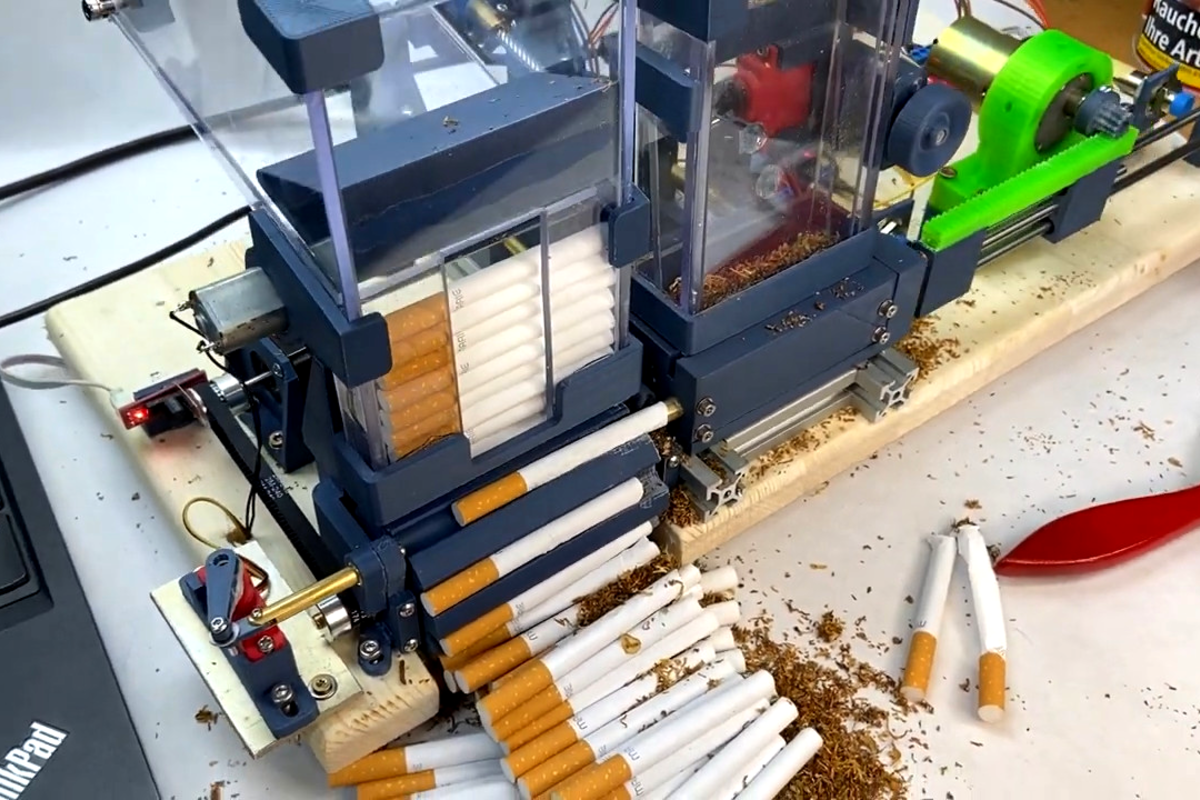 Fully Automatic Rapid Roller Electric Cigarette Machine industry insight