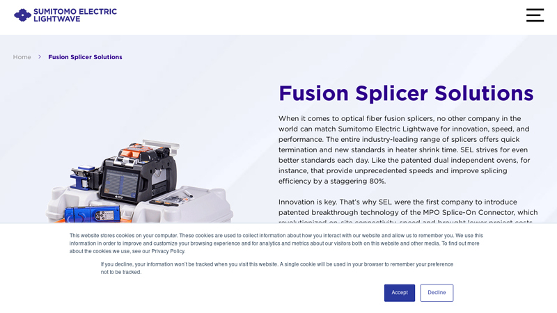 Fusion Splicer Solutions