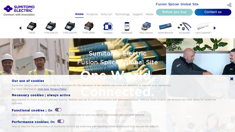 Fusion Splicers|Sumitomo Electric(US)