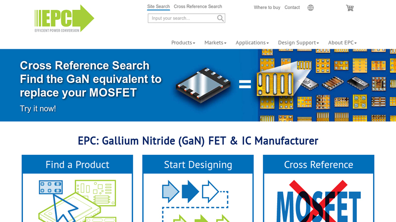 Gallium Nitride (GaN) ICs and Semiconductors