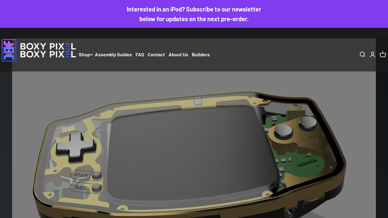 Game Boy Parts Machined Metal Aluminum Shells, Mods by Boxy ...