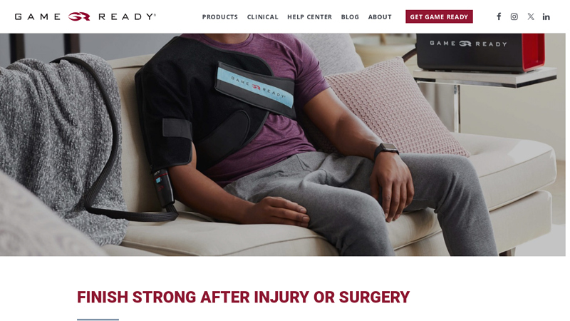 Game Ready for Patients