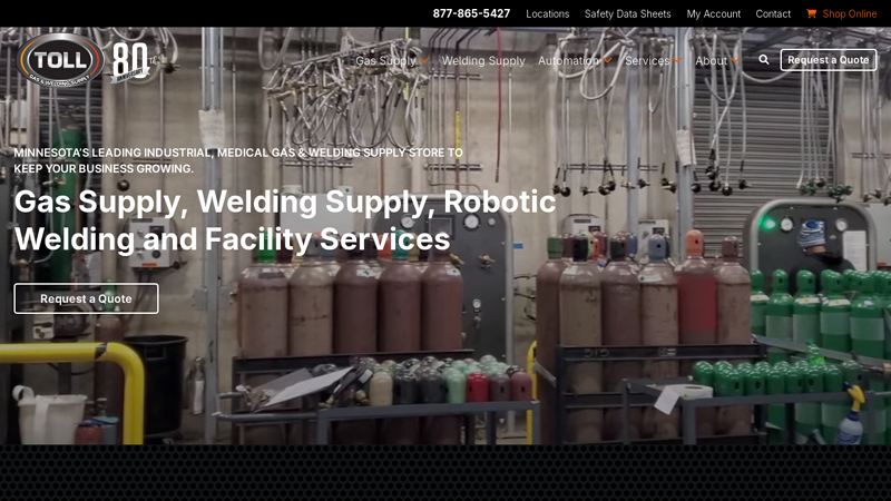 Gas & Supply and Welding Supplies