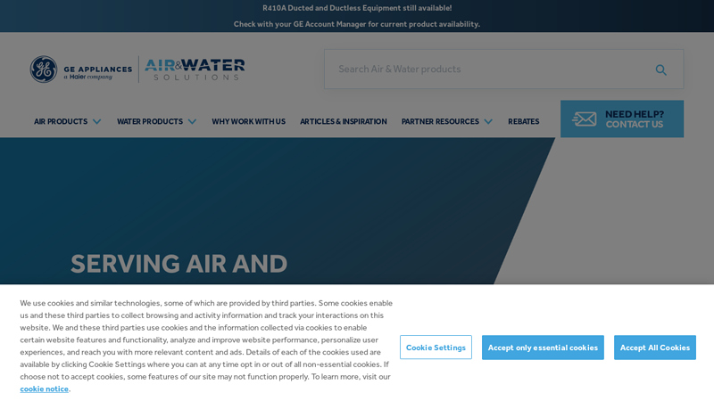 GE Appliances Air & Water Solutions