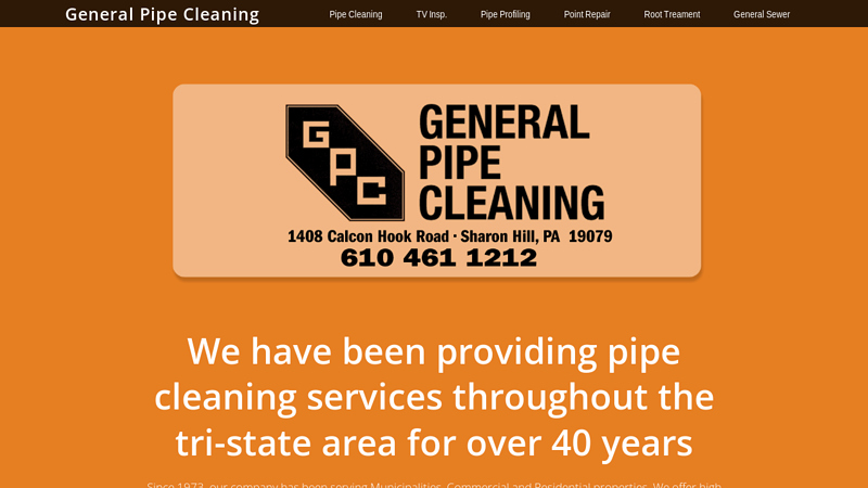 General Pipe Cleaning