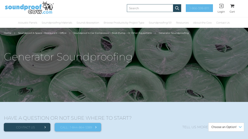 Generator Soundproofing Materials