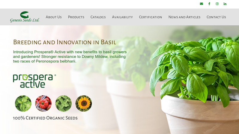 Genesis Seeds Ltd.