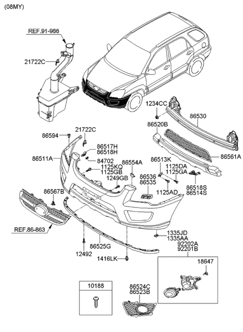 Genuine Kia Sportage Parts and Accessories at KiaPartsNow