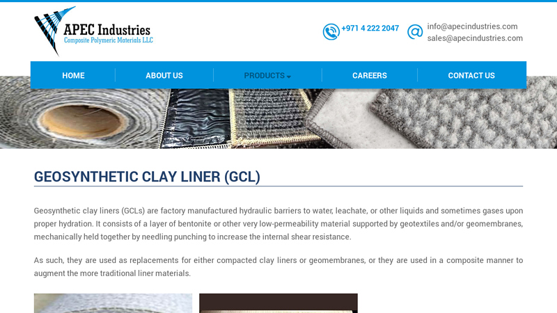geosynthetic clay liner (gcl)