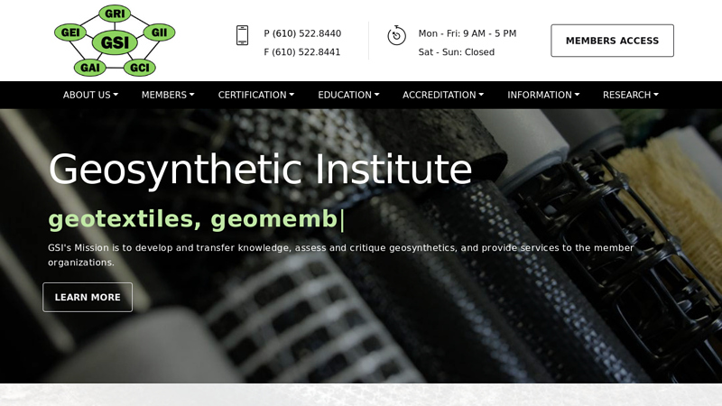 Geosynthetic Institute (GSI)