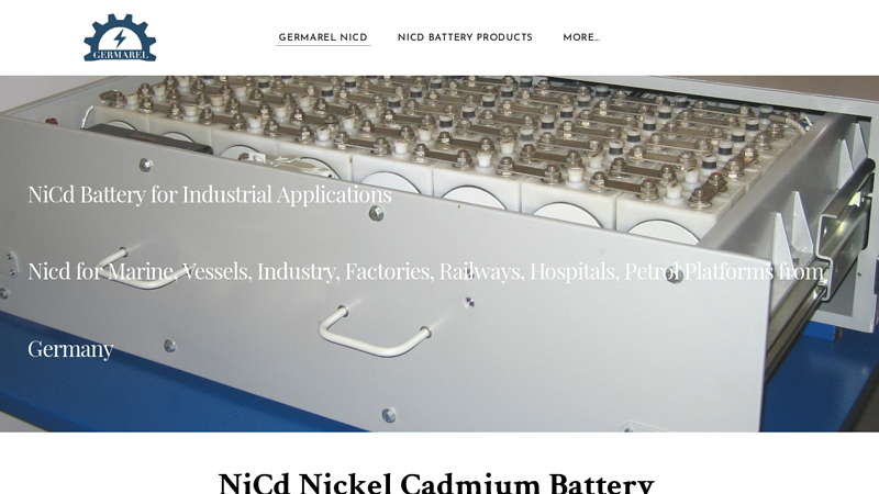 Germarel Nickel Cadmium Batteries