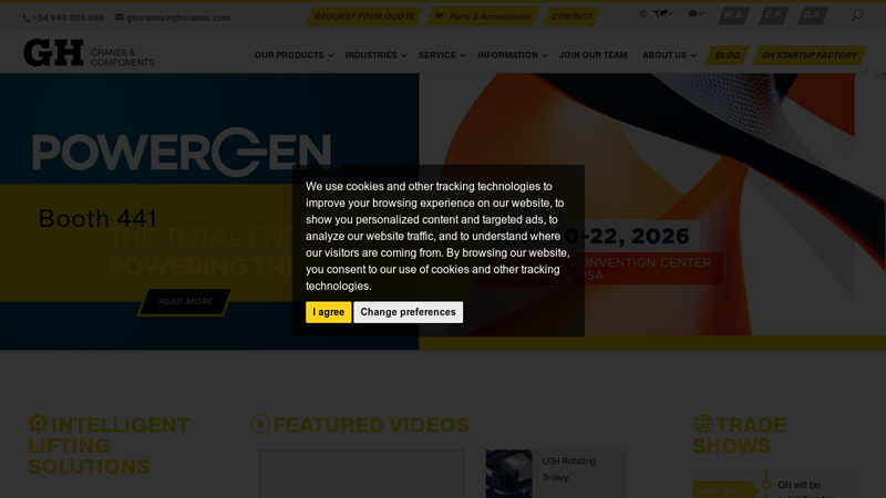 GH crane and hoist manufacturer.