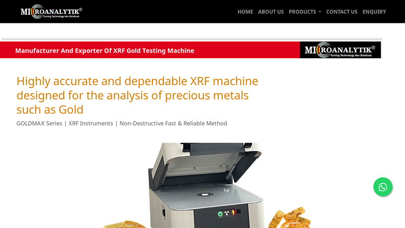 Gold Testing Machine, XRF Instruments, Silver Testing Machine