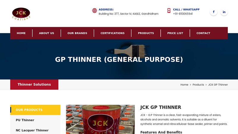 GP Thinner (General Purpose)