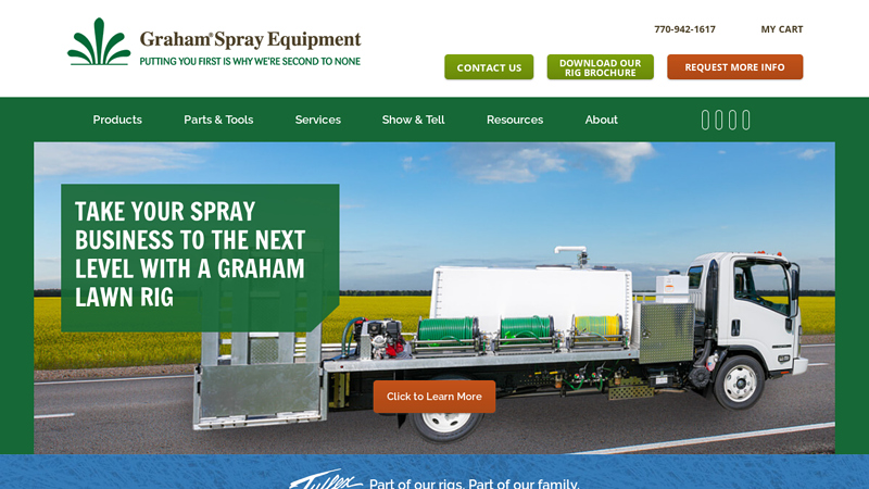 Graham Spray Equipment and Spray Rigs for Turf and Tree