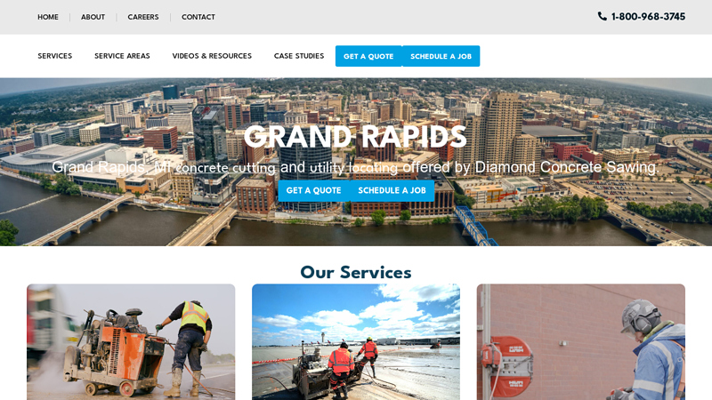 Grand Rapids MI Concrete Cutting