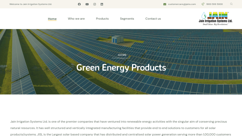 Green Energy Products