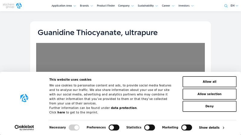 Guanidine Thiocyanate, ultrapure