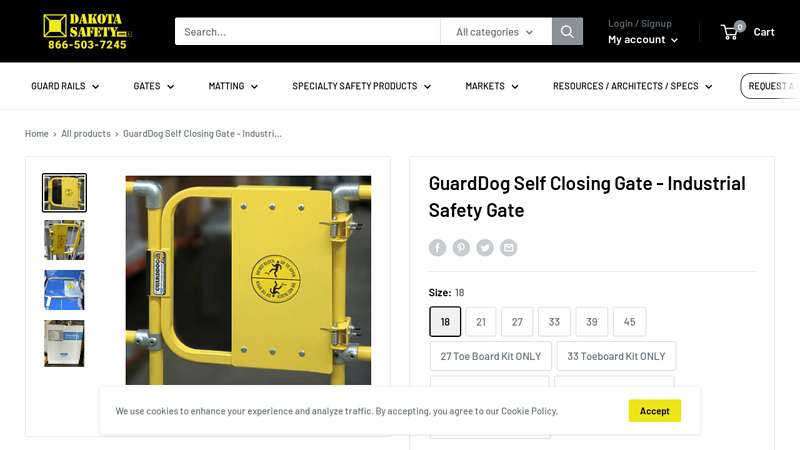 GuardDog Self Closing Gate