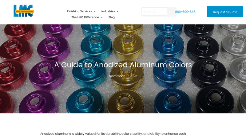 Guide on Anodized Aluminum Colors