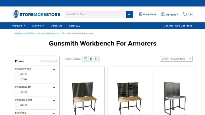 Gunsmith Workbench For Armorers
