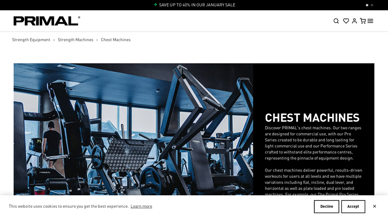 Gym Chest Machines