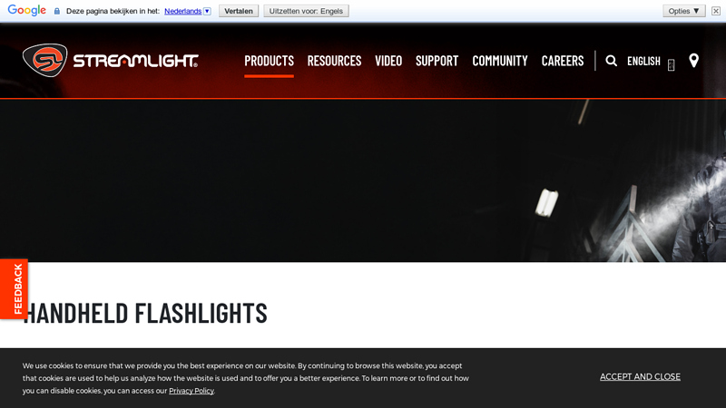 Handheld Flashlights