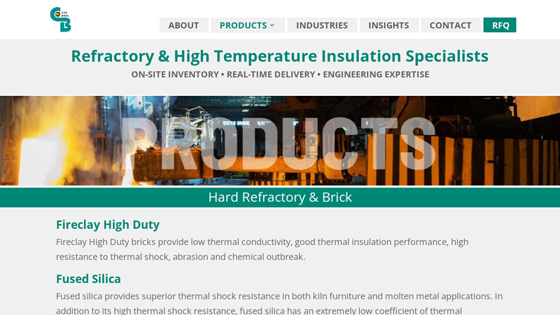 Hard Refractory & Brick