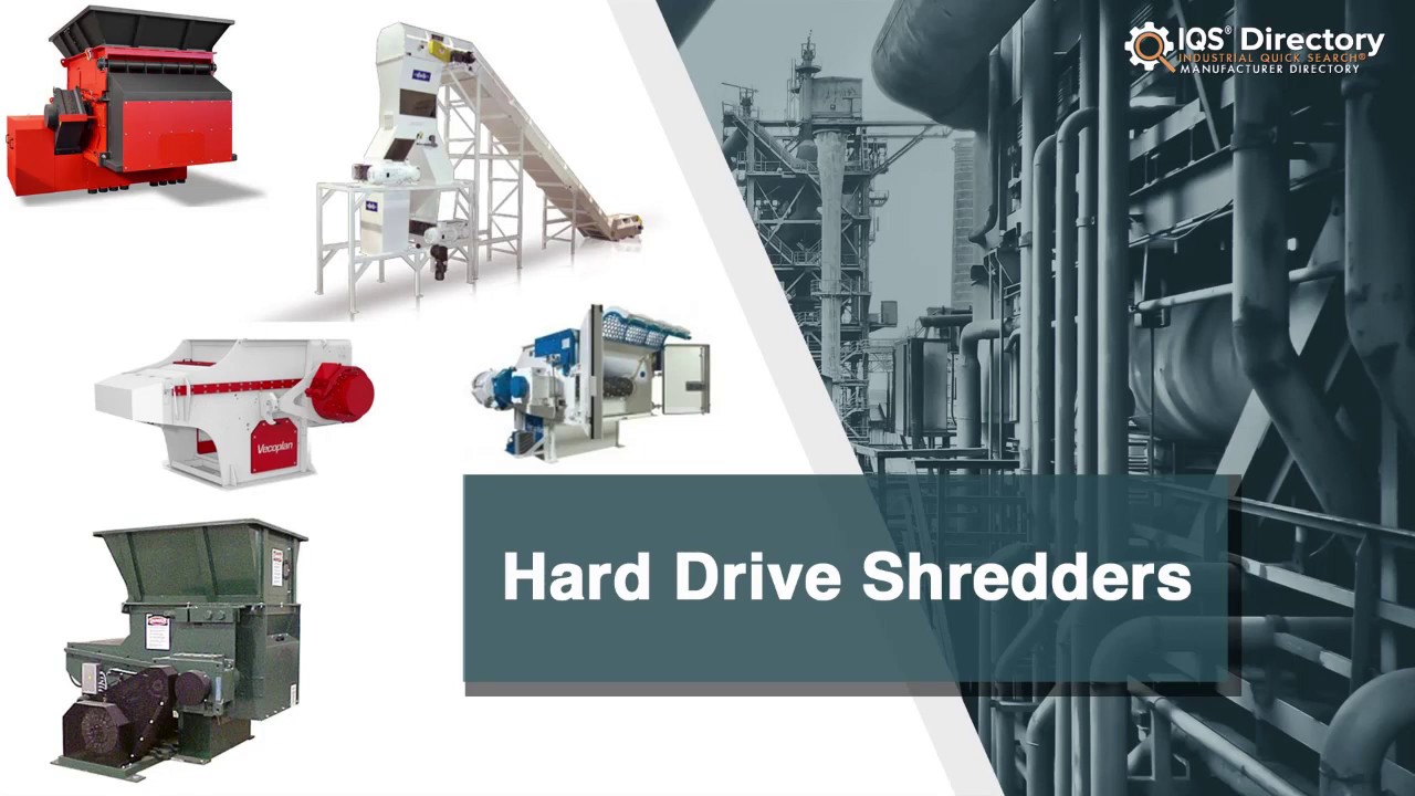 Harddrive Shredder industry insight