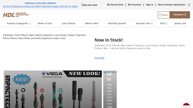 Hardware Distributors