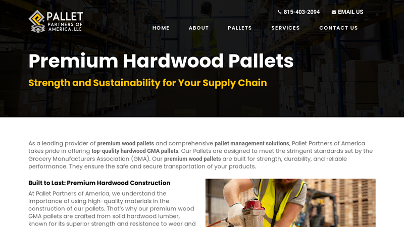 Hardwood GMA Pallets