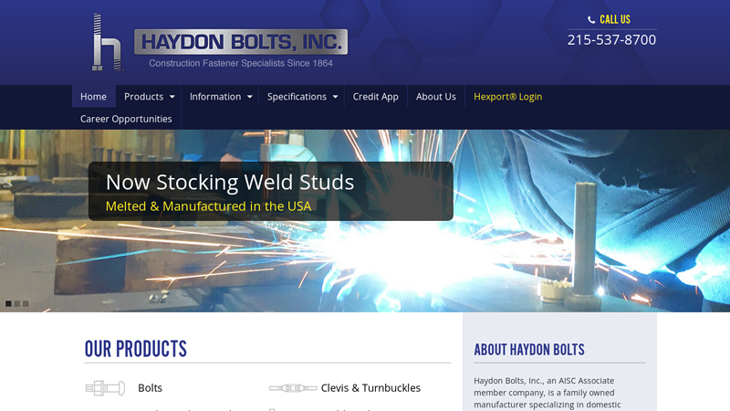 Haydon Bolts