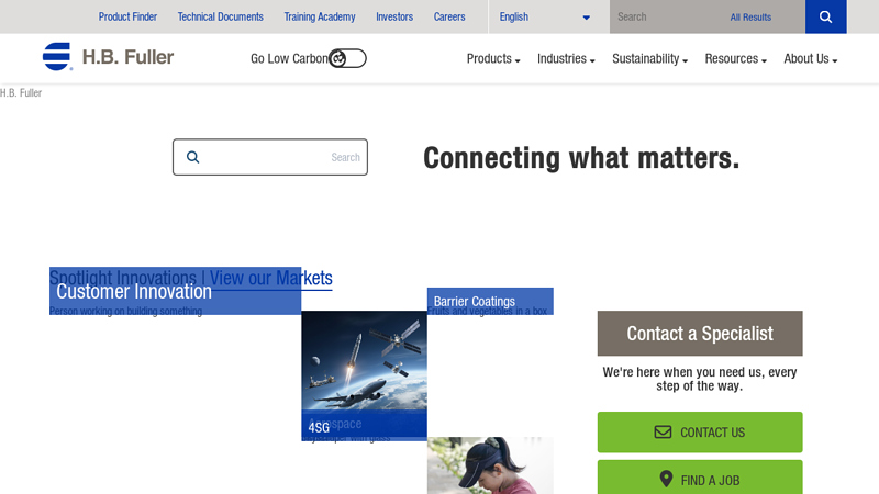 H.B. Fuller: Connecting what matters